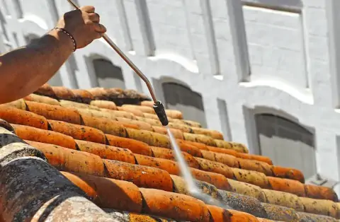 Nettoyage de toitures - Ambrault